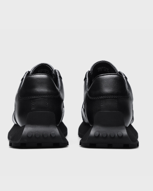 Monaco Black Leather Runner