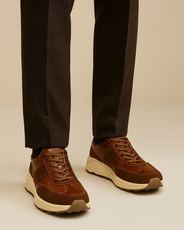 Chestnut Trail Leather Sneakers
