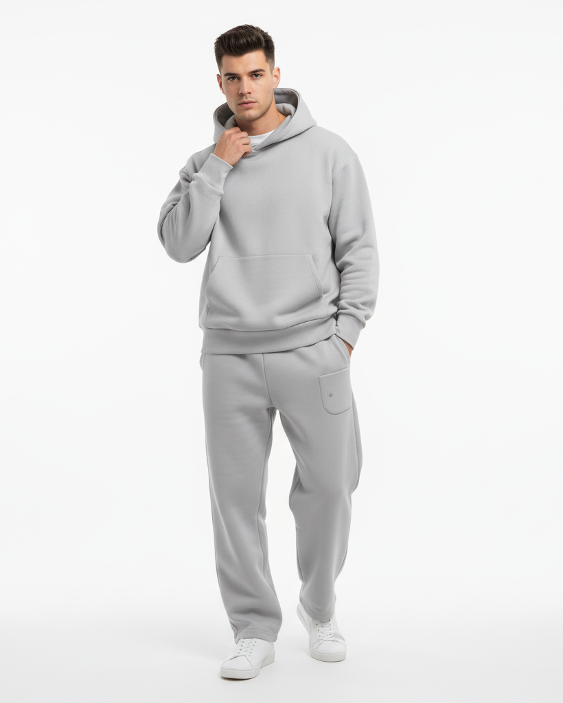 2-piece Loose Fit Hoodie and Joggers Set