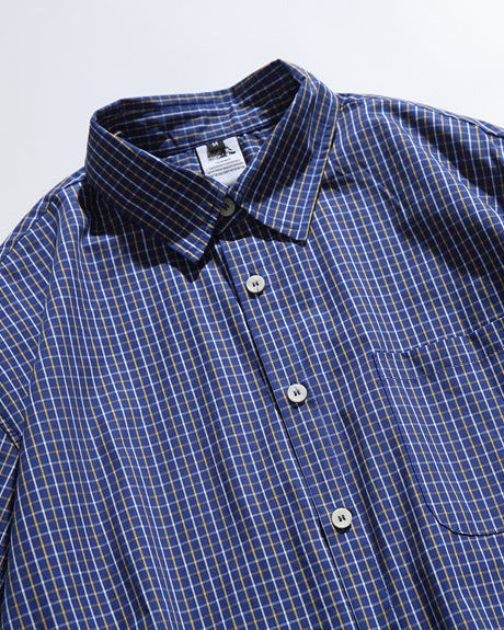The Leland Striped Plaid Polo Shirt