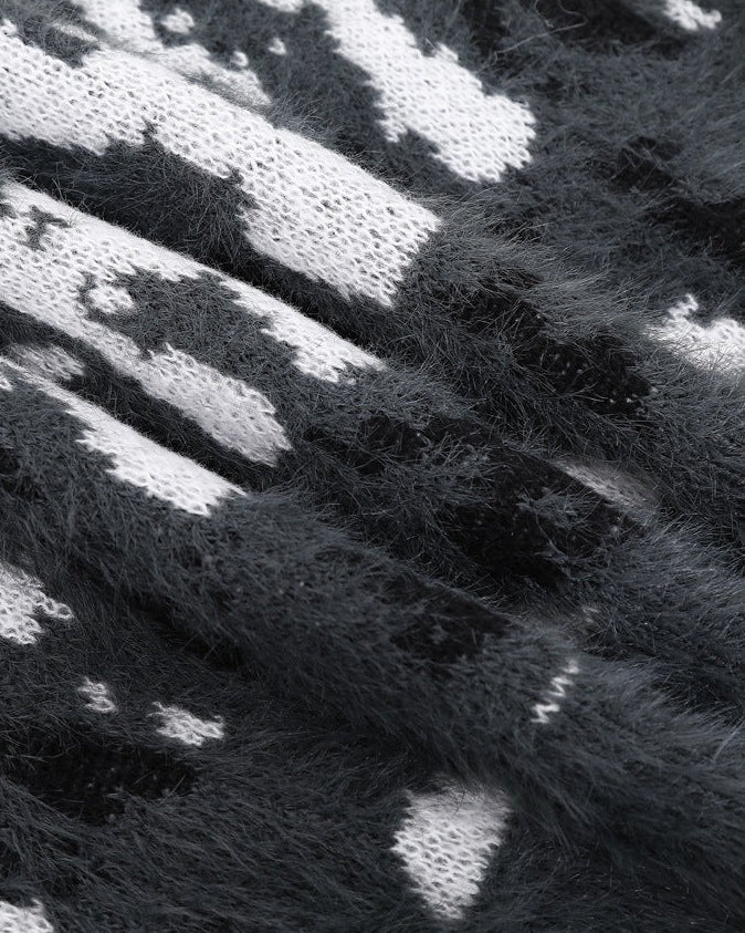 The Overland Textured Crew Neck Knit Pullover Sweater