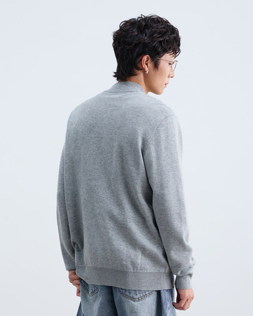The Everest Panelled Crew Knit Sweater