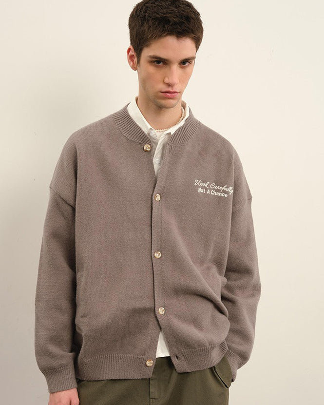 The Rowan Embroidered Knit Cardigan