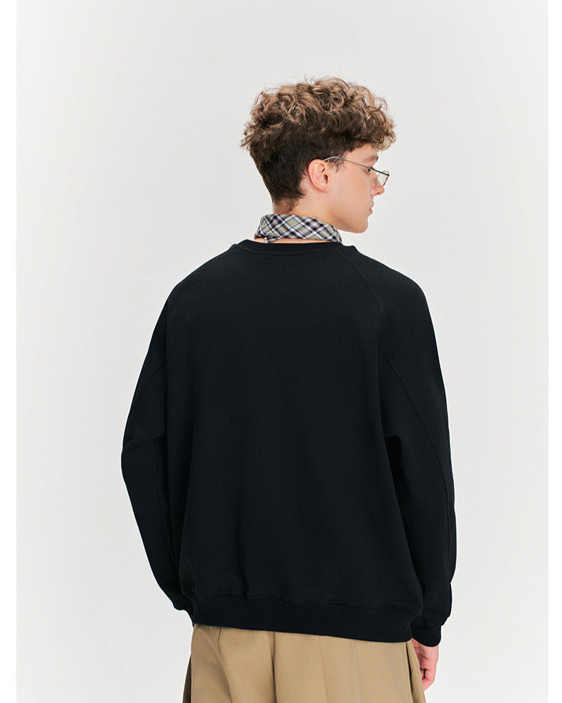 Classic Raglan Crewneck Sweatshirt