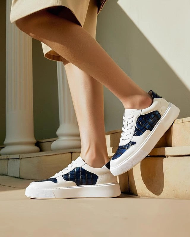 The Croco Luxe Sneakers