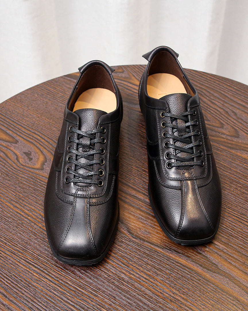 The Executive Leather Low Sneaker