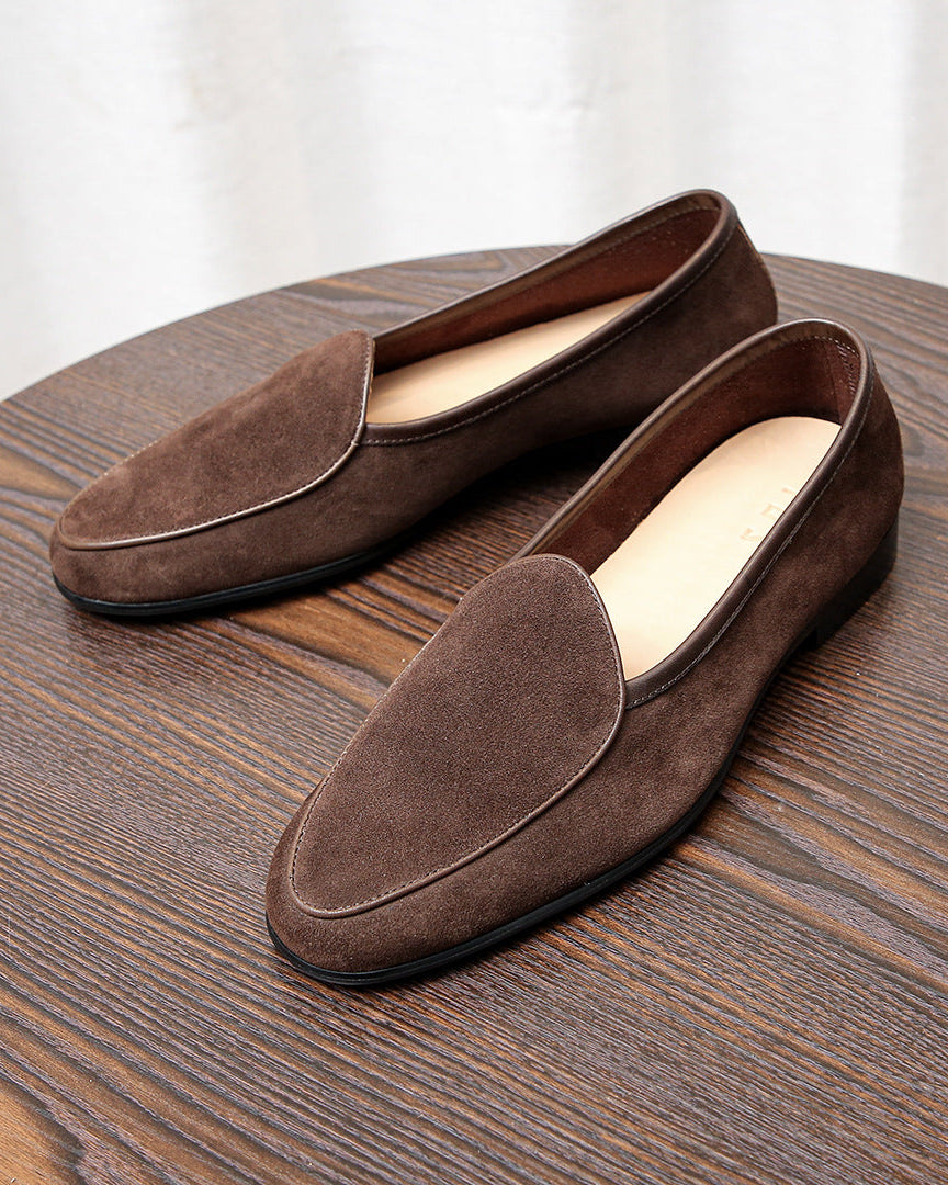 The Softey Suede Penny Loafers