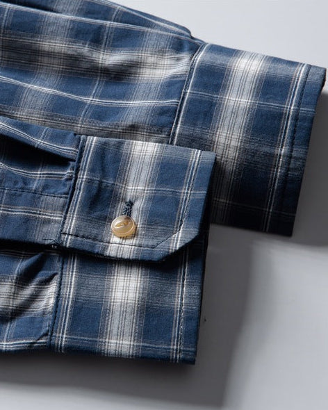 The Westport Raw Edge Long Sleeve Cotton