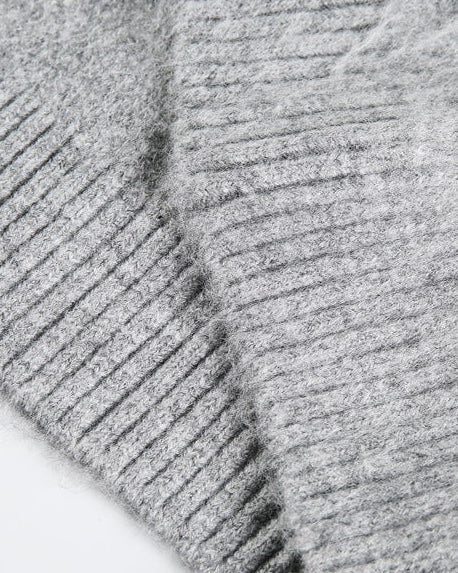 The Sable Crest Knit Cardigan