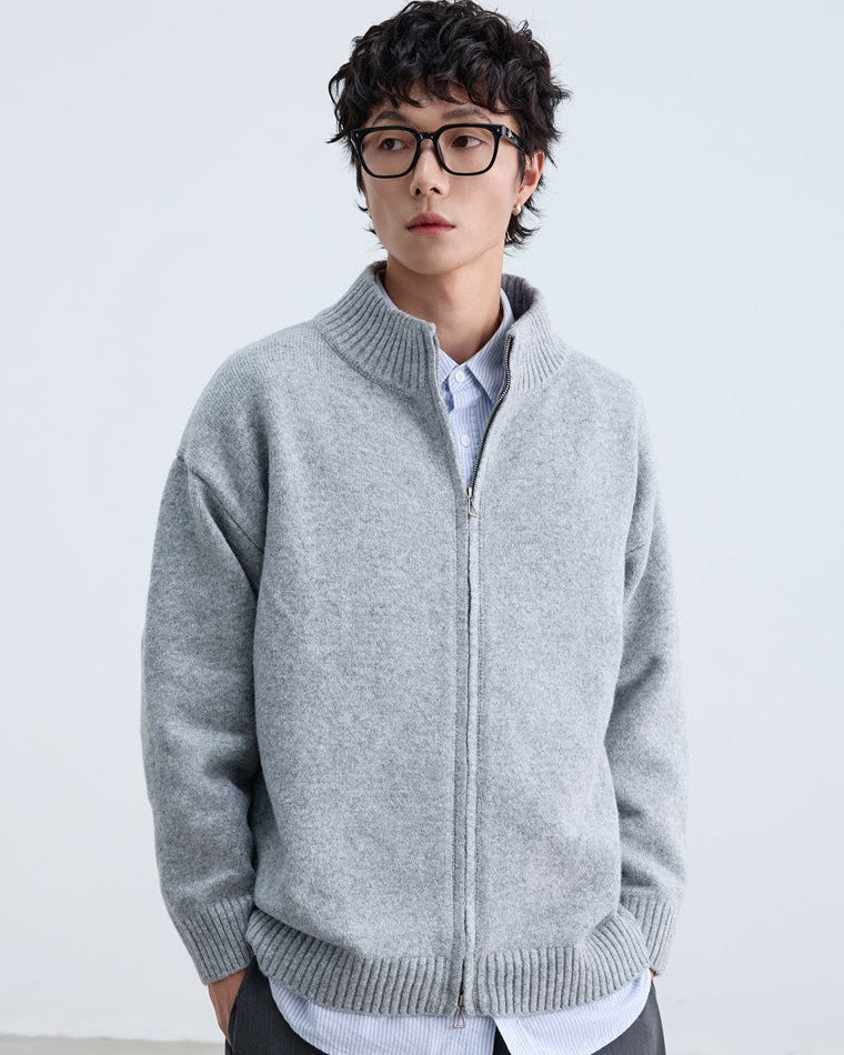 The Riverset Vintage Zipper Cardigan