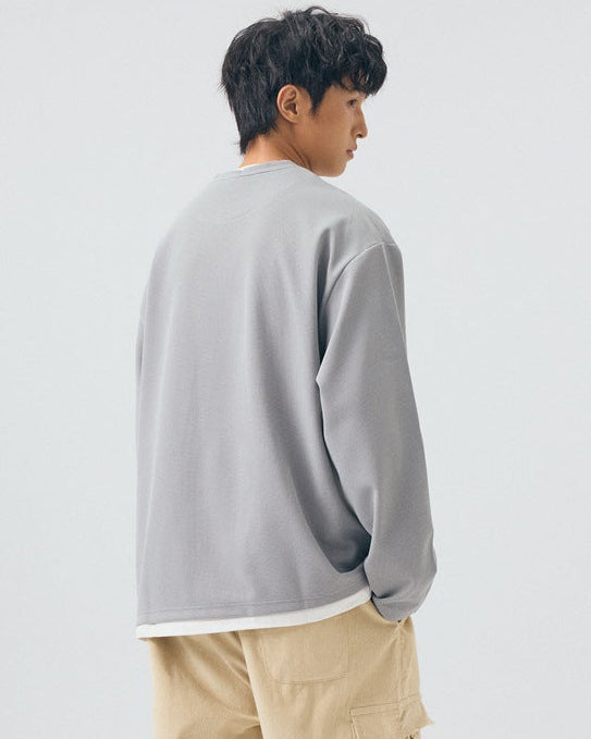The Stratmont Layered Crew Sweater