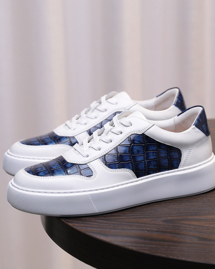 The Croco Luxe Sneakers