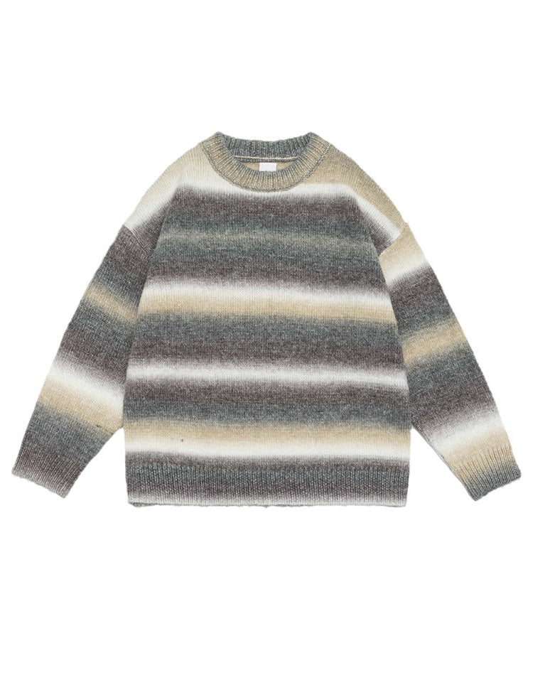The Archival Striped Draped Sweater