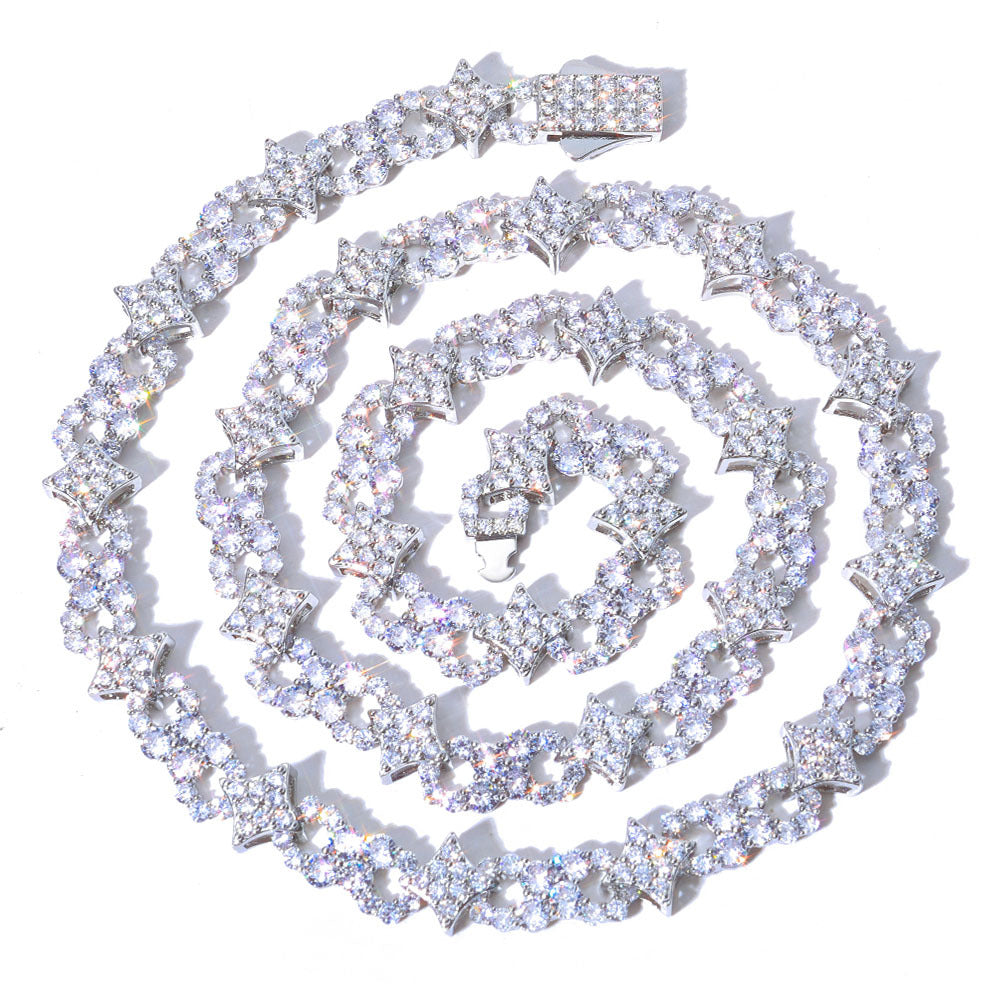 12mm Radiant Starlink Diamond Necklace