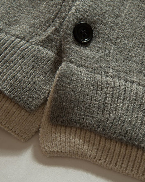 The Hearthside Wool Knit Cardigan