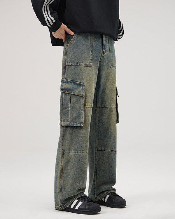 The Vintage Wash Cargo Jeans