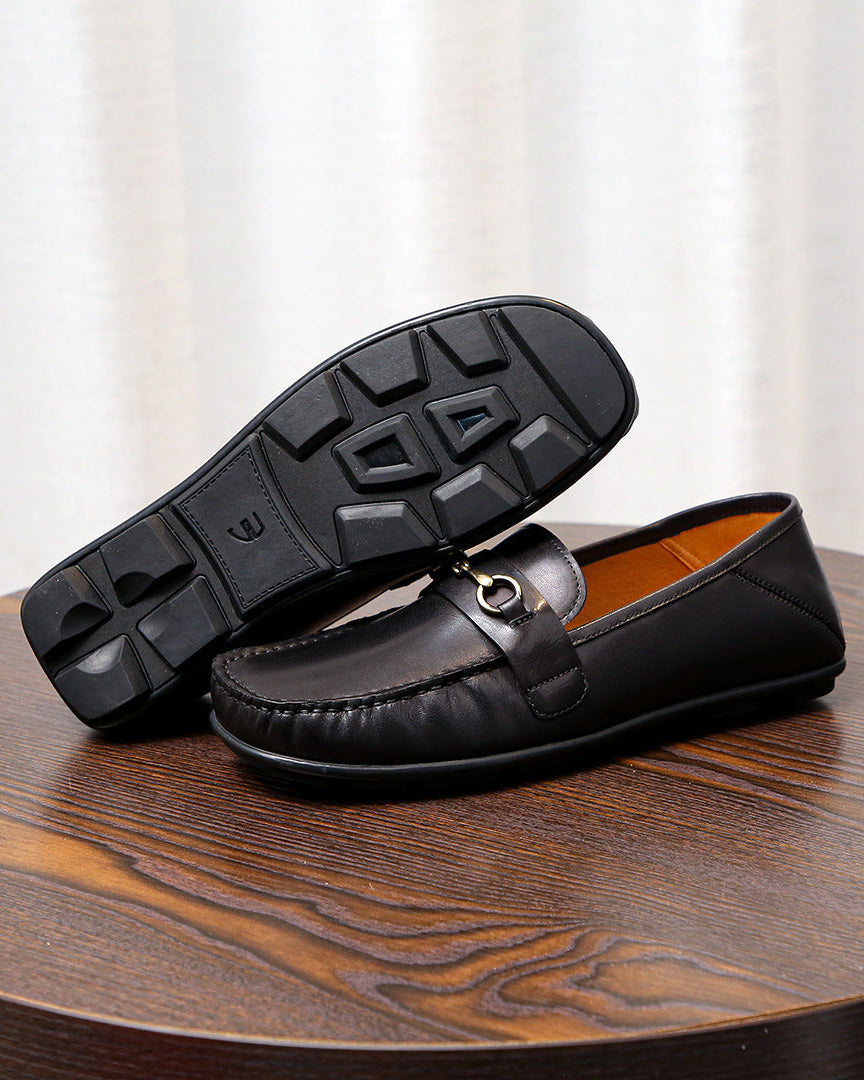 The Bit Loafers – Black Calfskin