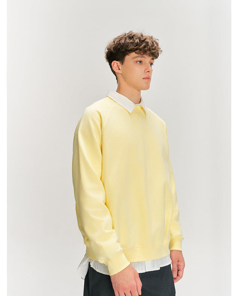 Classic Raglan Crewneck Sweatshirt