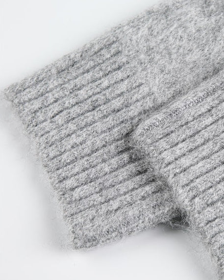 The Sable Crest Knit Cardigan