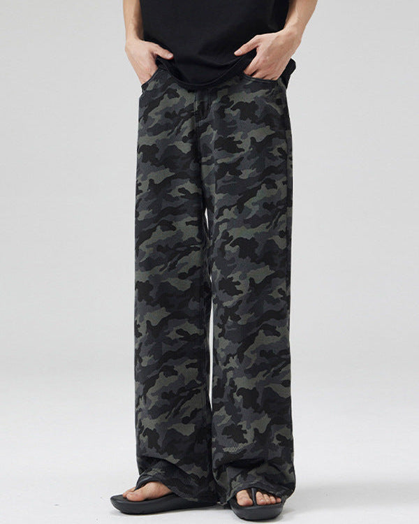 The Camouflage A-Line Jeans