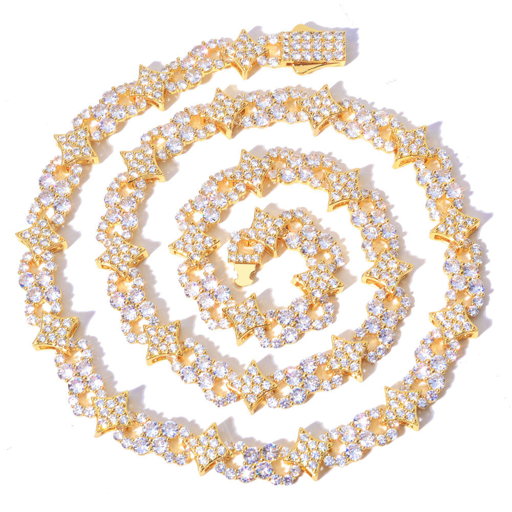 12mm Radiant Starlink Diamond Necklace