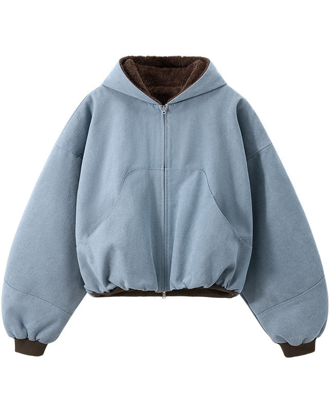 The ContourPlush Zip Cardigan Jacket