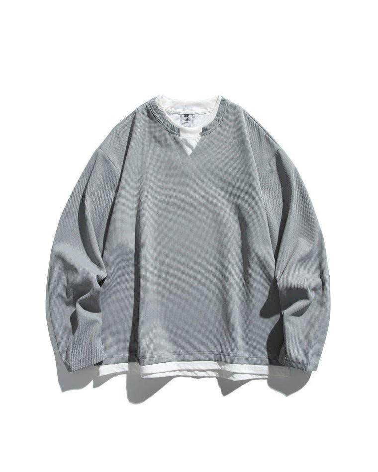 The Stratmont Layered Crew Sweater