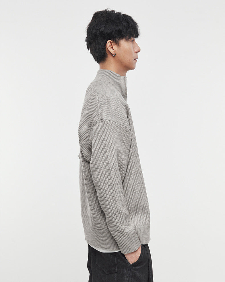 Sparse Shadow Knitted Cardigan