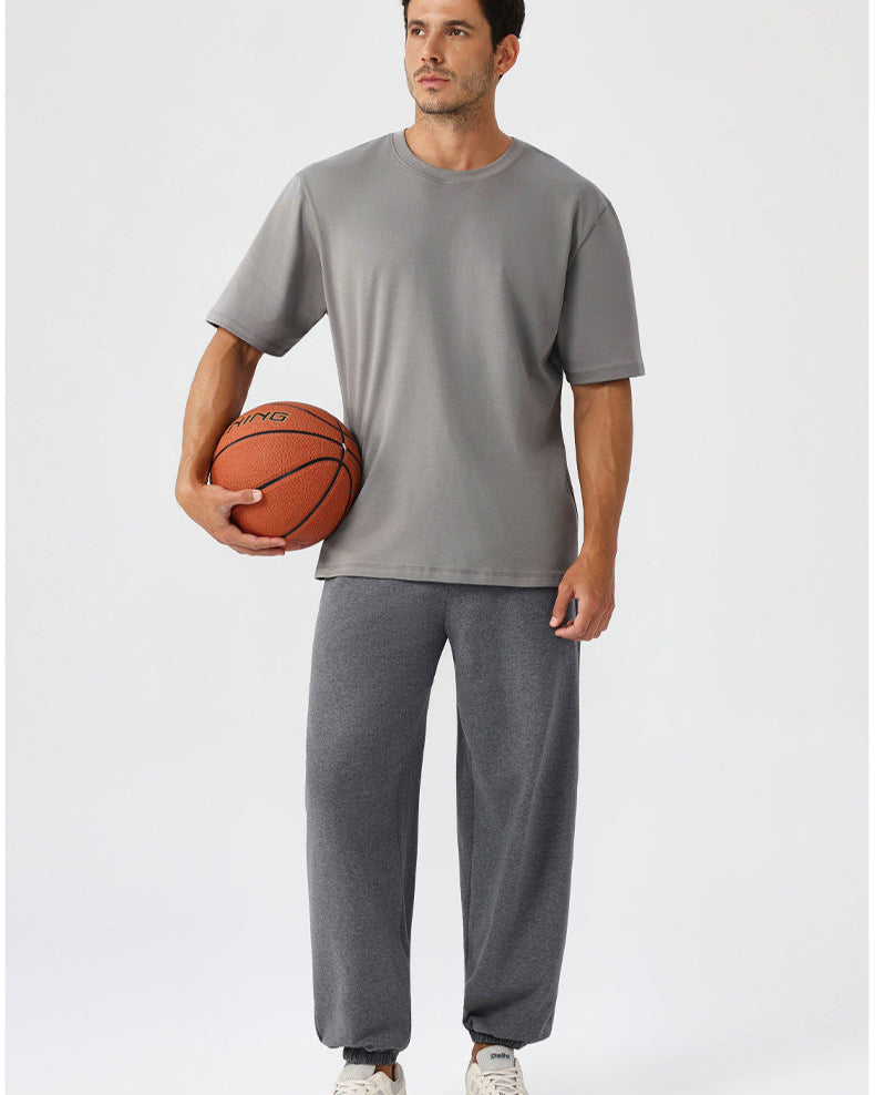 Oversized Antibacterial Quick-Dry Sports T-Shirt