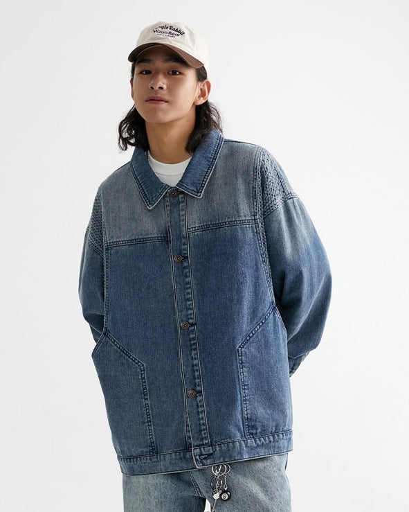 The Everoak Structured Denim Overshirt