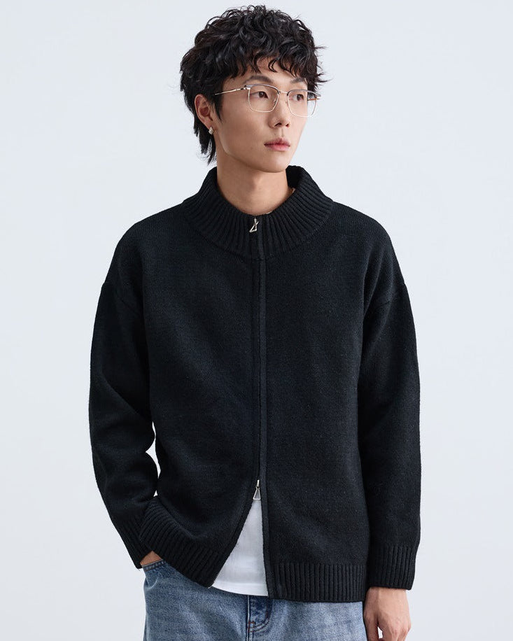 The Riverset Vintage Zipper Cardigan