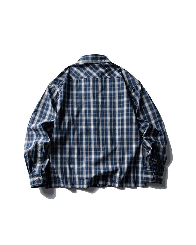 The Westport Raw Edge Long Sleeve Cotton