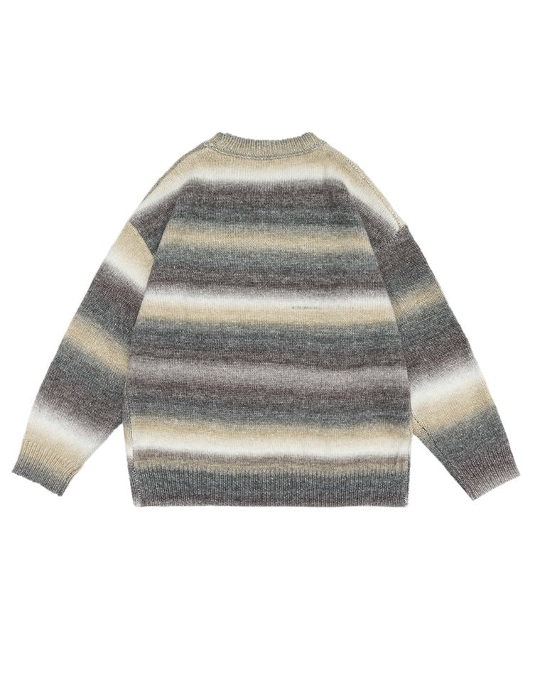The Archival Striped Draped Sweater