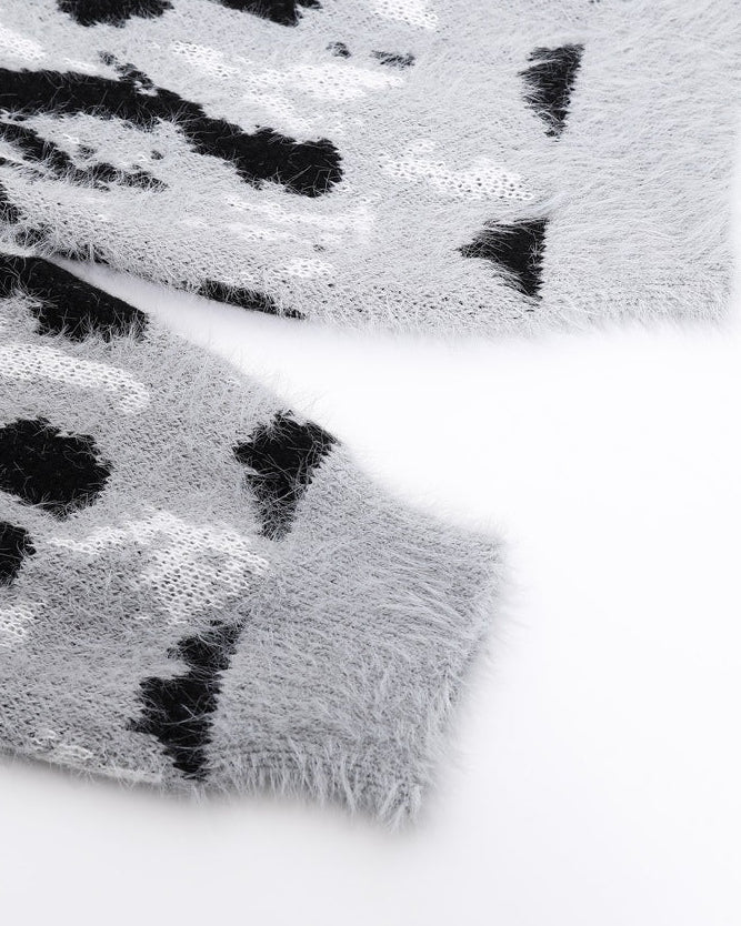 The Overland Textured Crew Neck Knit Pullover Sweater