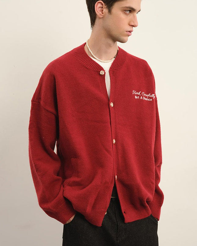 The Rowan Embroidered Knit Cardigan