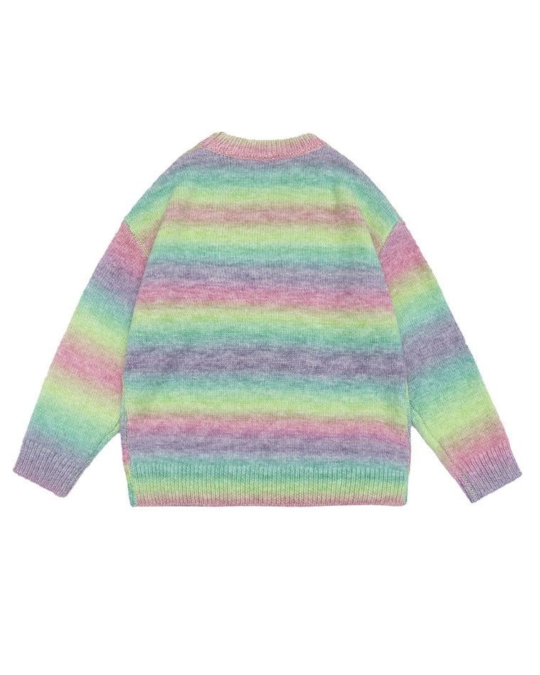 The Archival Striped Draped Sweater