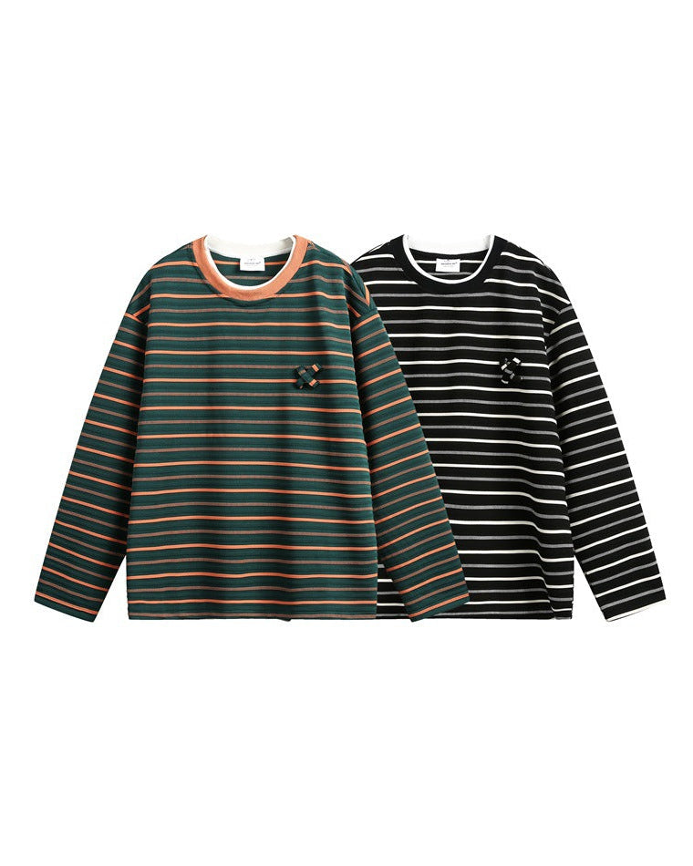 The Strata Line Crew Pullover Sweater