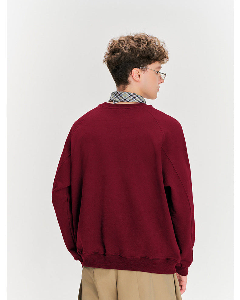 Classic Raglan Crewneck Sweatshirt