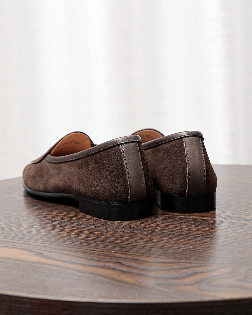 The Softey Suede Penny Loafers
