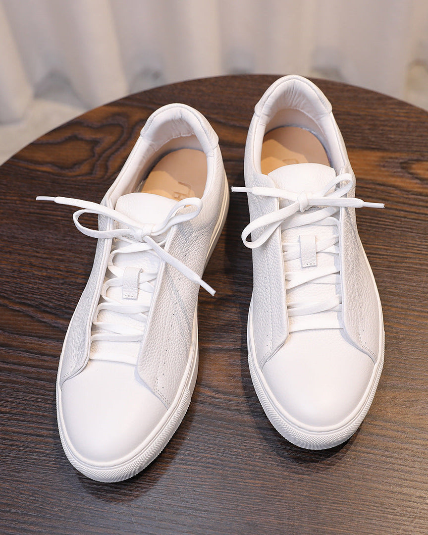 The Softey Pebble Leather Sneakers