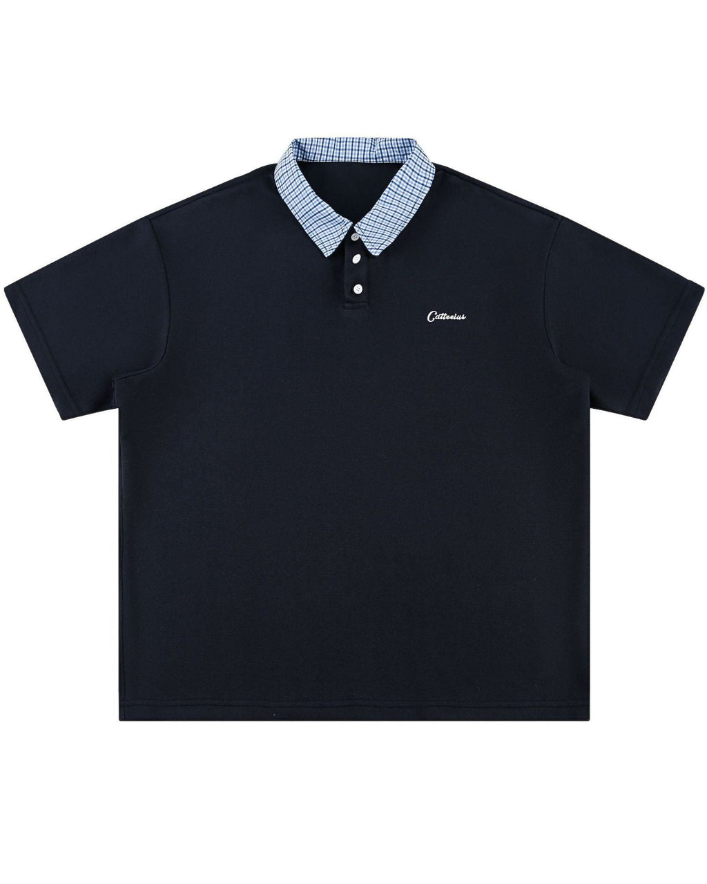 The Valeform Textured Knit Polo Shirt