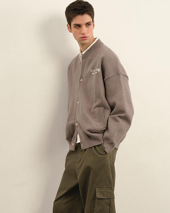 The Rowan Embroidered Knit Cardigan