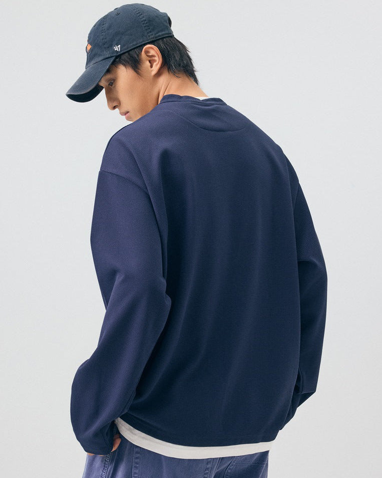 The Stratmont Layered Crew Sweater