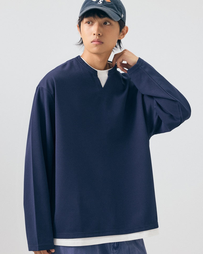 The Stratmont Layered Crew Sweater
