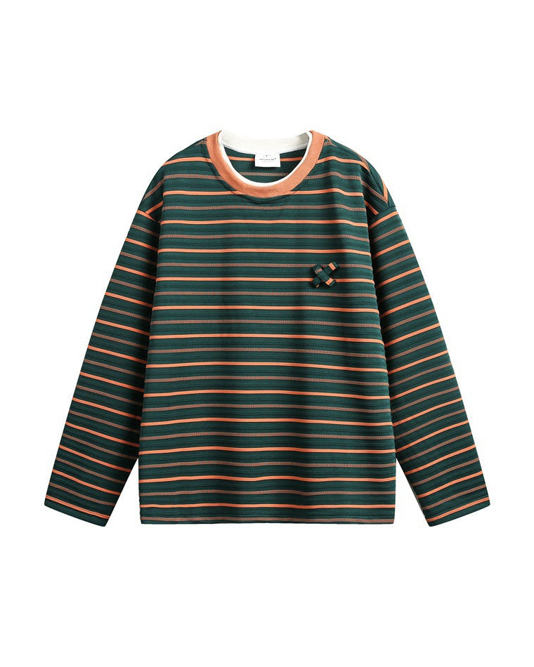 The Strata Line Crew Pullover Sweater