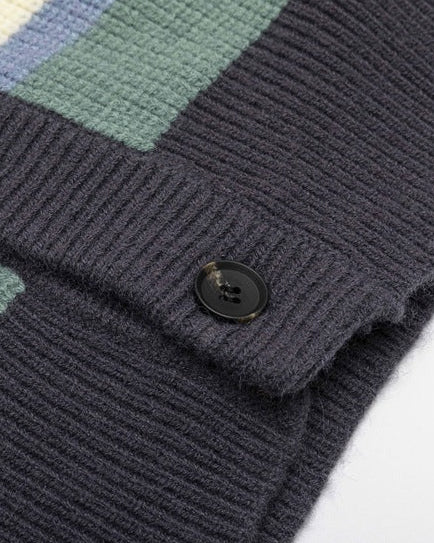 The Bridlewood  Preppy Striped Cardigan