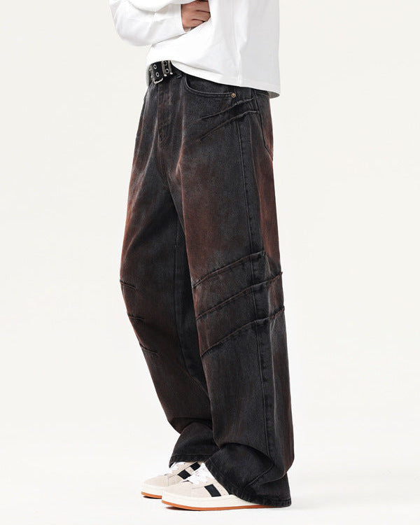 The Wornline Scratch Straight Jeans