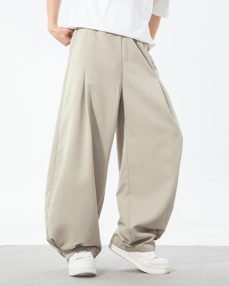 Urban Flow Wide Pleated Trousers