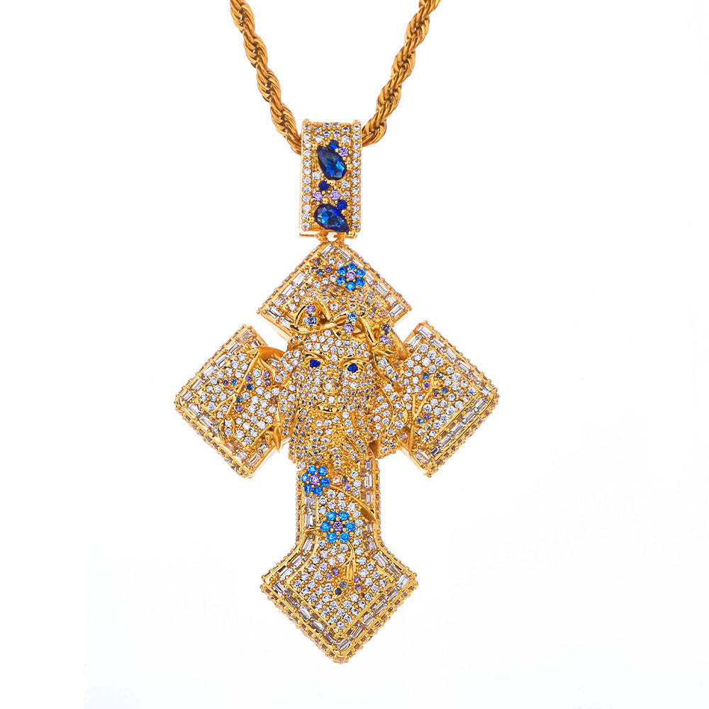 Celestial Cross Pendant