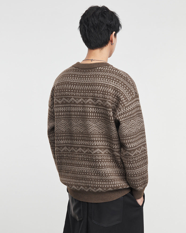 Almost Christmas Knitted Crewneck Sweater